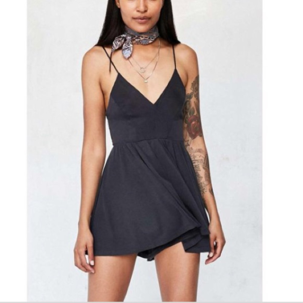 Black Urban Outfitters Romper